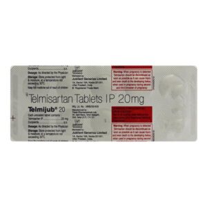 TELMIJUB 20 TAB ANGIOTENSIN-II ANTAGONIST CV Pharmacy