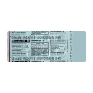 OLMEGLARE H 20MG TAB ANGIOTENSIN-II ANTAGONIST CV Pharmacy