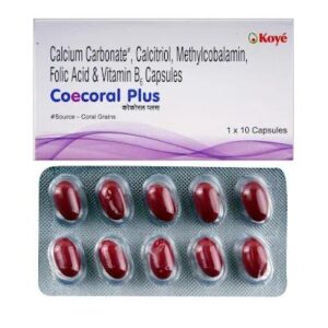 COECORAL PLUS CAP CALCIUM CV Pharmacy