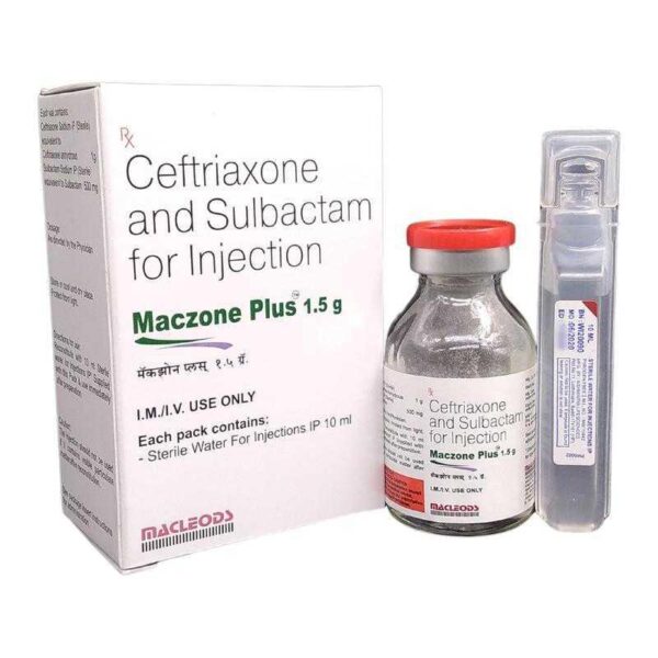 MACZONE PLUS 1.5G INJ ANTI-INFECTIVES CV Pharmacy 2