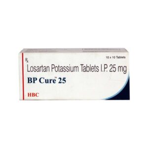 BPCURE 25MG TAB ANGIOTENSIN-II ANTAGONIST CV Pharmacy