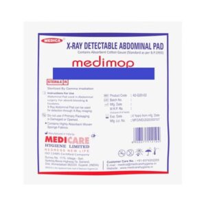 MEDIMOP ABDOMINAL PAD 25CM X 40 CM Medicines CV Pharmacy