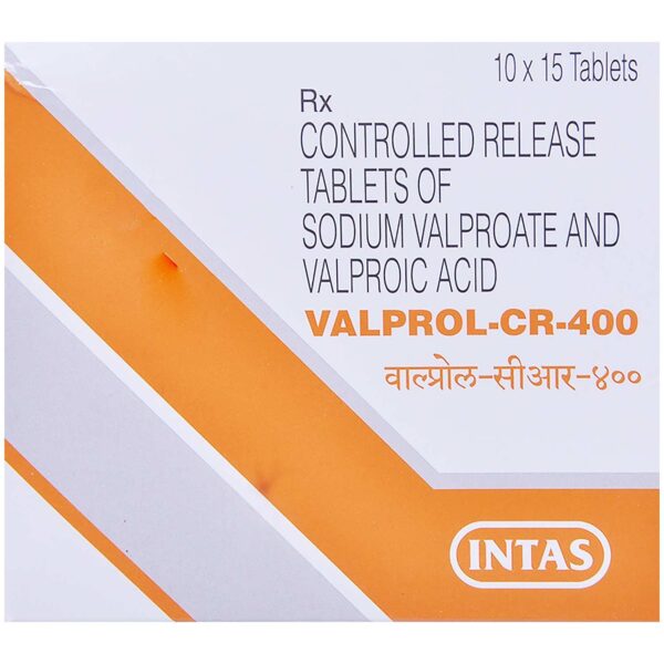 VALPROL CR 400 TAB ANTIEPILEPTICS CV Pharmacy 2