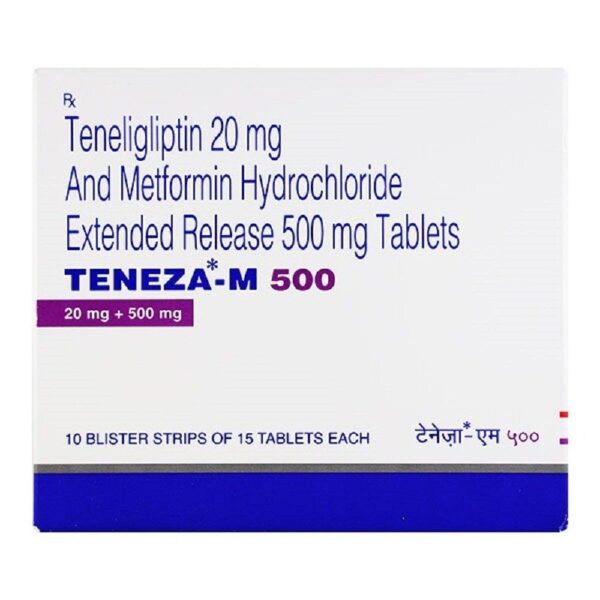 TENEZA M 500 TAB ENDOCRINE CV Pharmacy 2