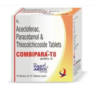 COMBIPARA -T 8 TAB MUSCLE RELAXANTS CV Pharmacy