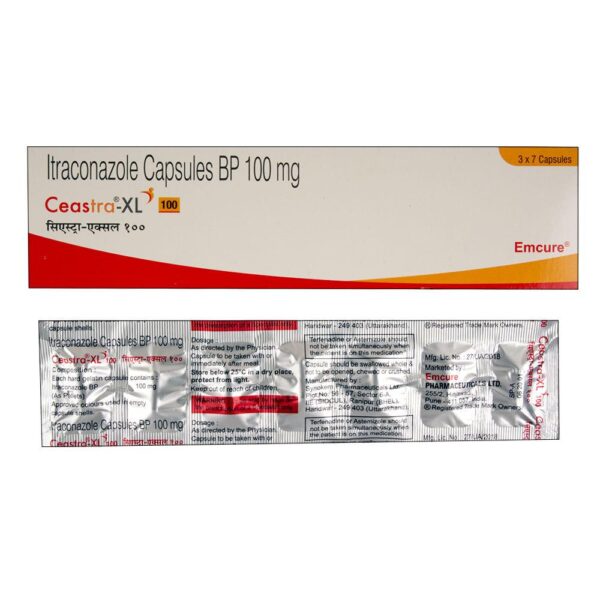 CEASTRA-XL 100 CAP ANTI-INFECTIVES CV Pharmacy 2