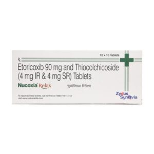 NUCOXIA RELAX TAB MUSCULO SKELETAL CV Pharmacy