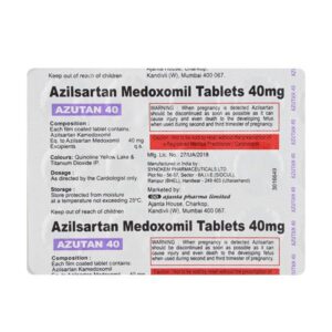 AZUTAN 40MG TAB ANGIOTENSIN-II ANTAGONIST CV Pharmacy