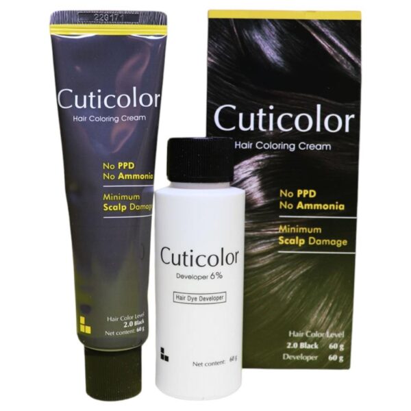 CUTICOLOR HAIR CREAM ( BLACK ) Medicines CV Pharmacy 2