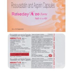 ROSEDAY-A 20 FORTE TAB ANTIHYPERLIPIDEMICS CV Pharmacy