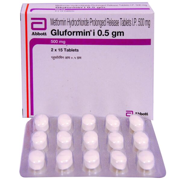 GLUFORMIN-I 0.5 TAB ENDOCRINE CV Pharmacy 2