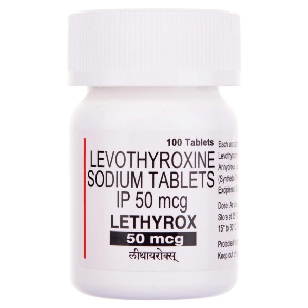 LETHYROX 75MG TAB 100`S ENDOCRINE CV Pharmacy 2