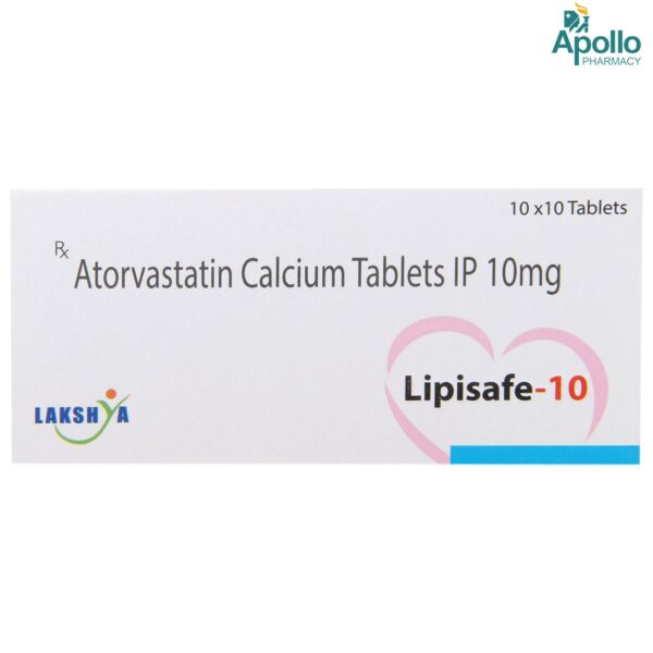 LIPISAFE 10MG TAB Medicines CV Pharmacy