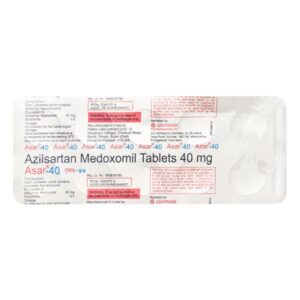 ASAR 40MG TAB ANGIOTENSIN-II ANTAGONIST CV Pharmacy