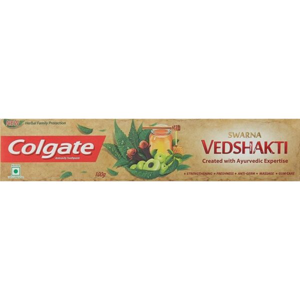 COLGATE VEDSHAKTI (100 GM ) DENTAL AND BUCCAL CV Pharmacy 2