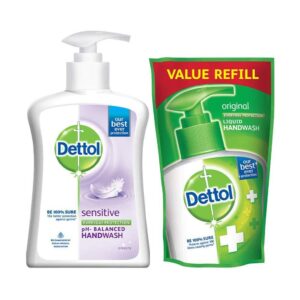 DETTOL SENSITIVE HANDWASH (BOTTEL + RIFIL ) FMCG CV Pharmacy