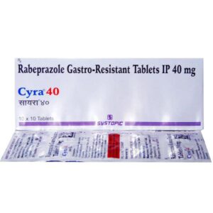 CYRA 40MG TAB ANTACIDS CV Pharmacy