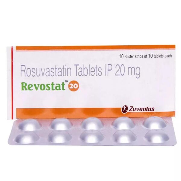 REVOSTAT 20 TAB ANTIHYPERLIPIDEMICS CV Pharmacy