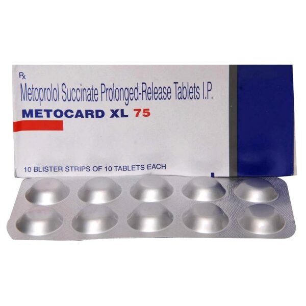 METOCARD XL 75 TAB BETA BLOCKER CV Pharmacy 2