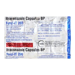 FUNZI-IT 200MG CAP Medicines CV Pharmacy