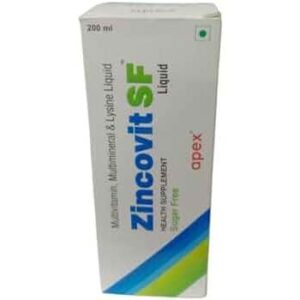 ZINCOVIT-SF SYP 200ML SUPPLEMENTS CV Pharmacy