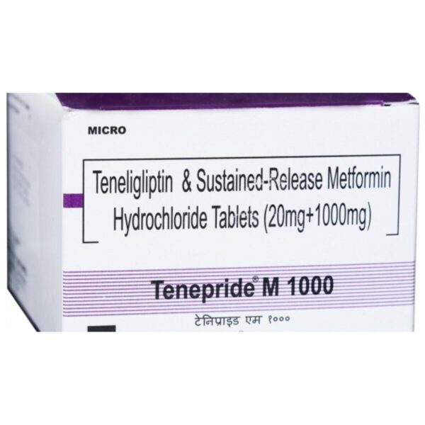 TENEPRIDE M 1000 TAB ENDOCRINE CV Pharmacy 2