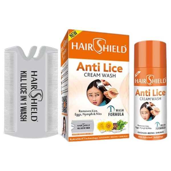 HAIR SHIELD CREAM  WASH ANTI-SCABIES & ANTI-LICE CV Pharmacy 2