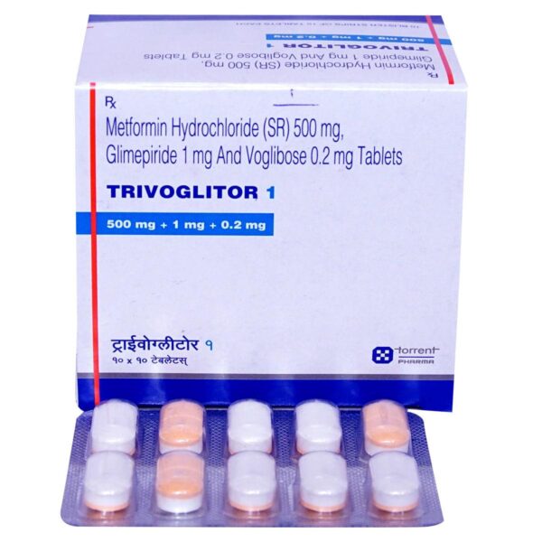 TRIVOGLITOR 1 TAB Medicines CV Pharmacy