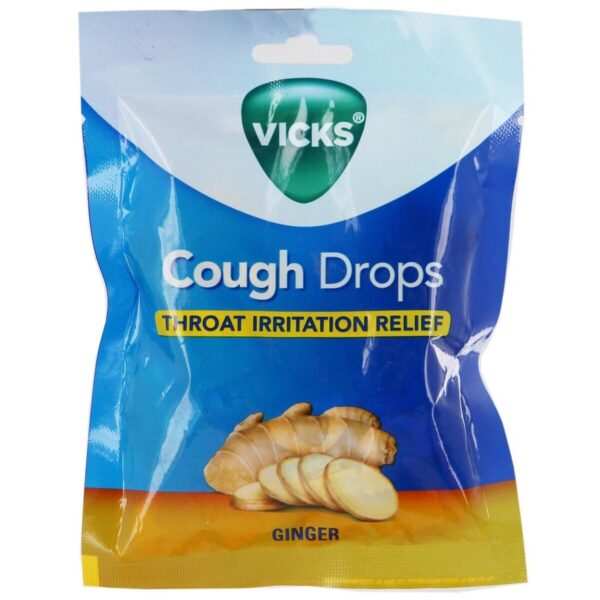 VICKS COUGH DROP (GINGER) 20`S FMCG CV Pharmacy