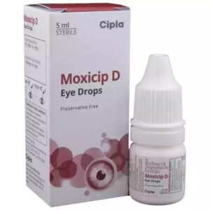 MOXICIP D EYE DROPS Medicines CV Pharmacy