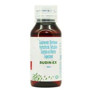 SUDIN-EX SYRUP 60ML Medicines CV Pharmacy