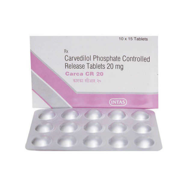 CARCA CR 20 TAB BETA BLOCKER CV Pharmacy 2