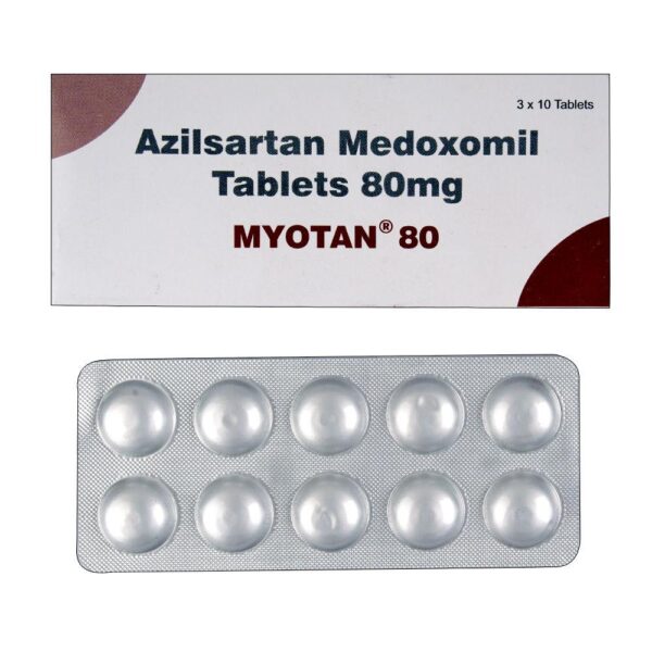 MYOTAN 80 TAB ANGIOTENSIN-II ANTAGONIST CV Pharmacy 2