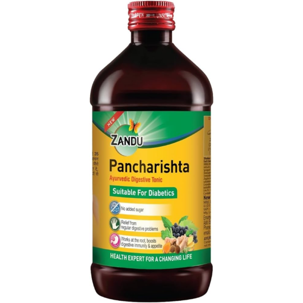 ZANDU PANCHARISHTA (SUGARFREE) 450ML ASAVA AND ARISHTA CV Pharmacy 2