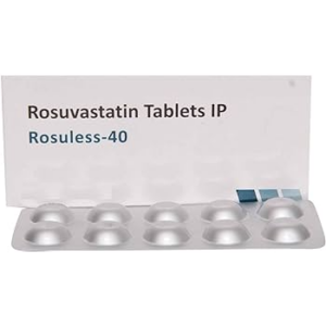 ROSULESS 40 TAB ANTIHYPERLIPIDEMICS CV Pharmacy