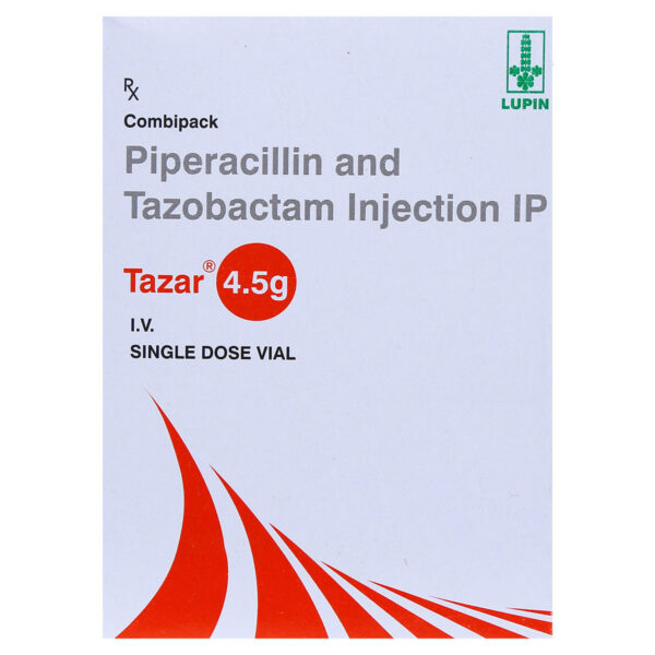 TAZAR ( TAZACT ) 4.5 INJ. Medicines CV Pharmacy 2