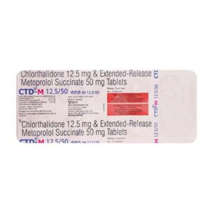 CTD-M 12.5/50MG TAB CARDIOVASCULAR CV Pharmacy