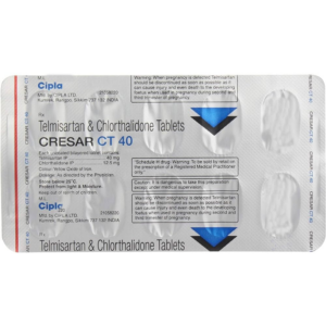CRESAR CT 40 TAB ANGIOTENSIN-II ANTAGONIST CV Pharmacy