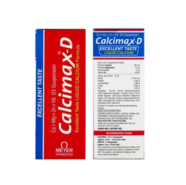 CALCIMAX D SYP CALCIUM CV Pharmacy 2