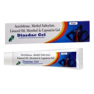 DIASDAC GEL 30 GM MUSCULO SKELETAL CV Pharmacy