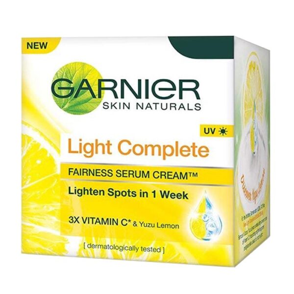 GARNIER LIGHT COMPLETE CREAM 23GM FMCG CV Pharmacy 2