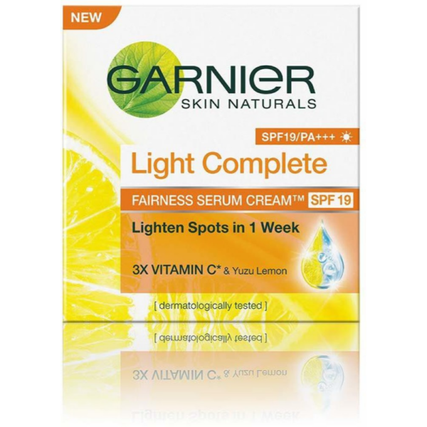 GARNIER LIGHT COMPLETE CREAM 45GM FMCG CV Pharmacy 2