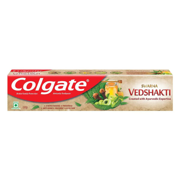 COLGATE SWARNA VEDASHAKTI 40 GM DENTAL AND BUCCAL CV Pharmacy 2