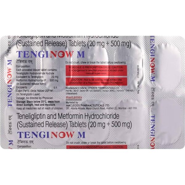 TENGINOW M TAB ENDOCRINE CV Pharmacy 2