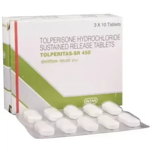 TOLPERITAS SR 450 TAB MUSCULO SKELETAL CV Pharmacy