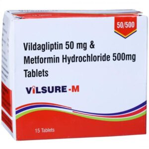 VILSURE-M 50/500MG TAB ENDOCRINE CV Pharmacy