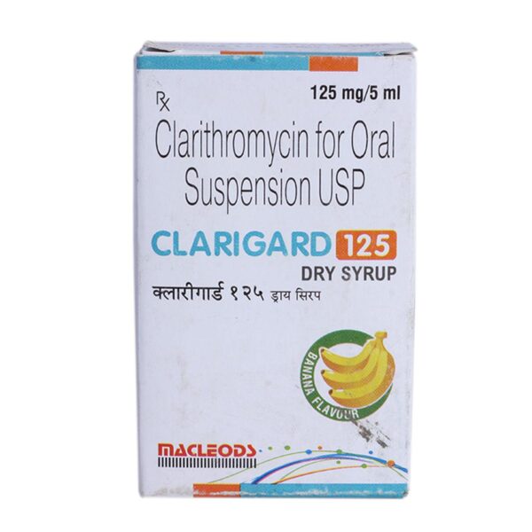 CLARIGARD 125MG SYP ANTI-INFECTIVES CV Pharmacy 2