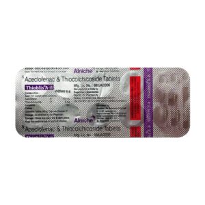 THIOBLIS A8 TABLET MUSCLE RELAXANTS CV Pharmacy