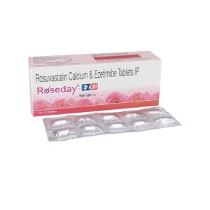 Roseday EZ 20 Tablet ANTIHYPERLIPIDEMICS CV Pharmacy