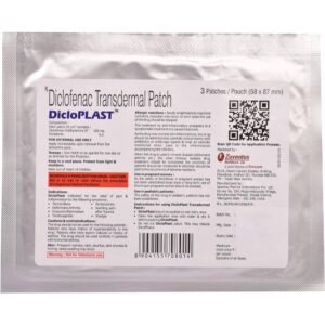 DICLOPLAST PATCH 3`S Medicines CV Pharmacy